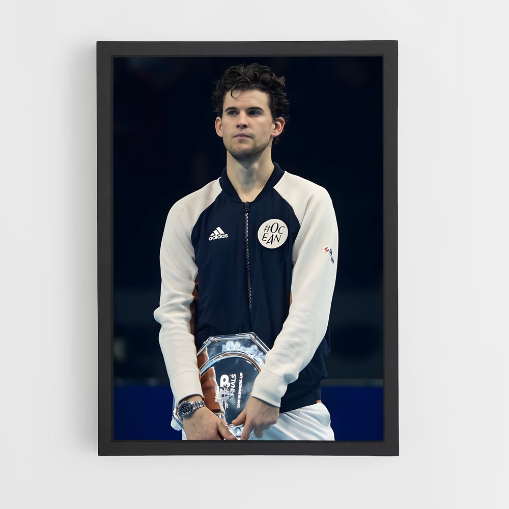 Poster La Victoire de Thiem – affiche Tennis (vue 2)
